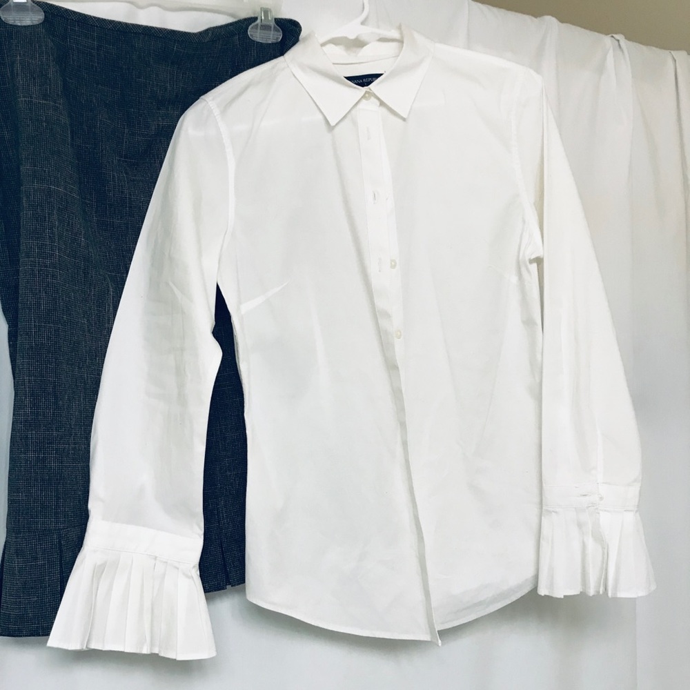 EUC Banana Republic tailored fit button down shirt